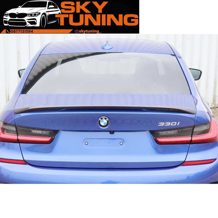 Bmw G20 М перформънс лип Бмв Г20 М добавка багажник 3 серия седан