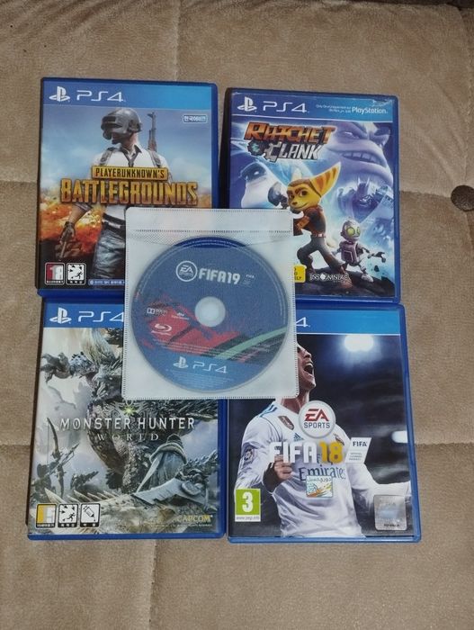 Оригинальные диски для PS4