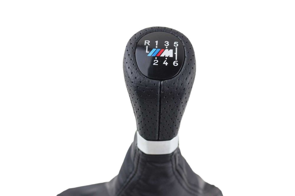Топка за скорости скоростен лост маншон БМВ BMW Mpower 3 E90 Кожена