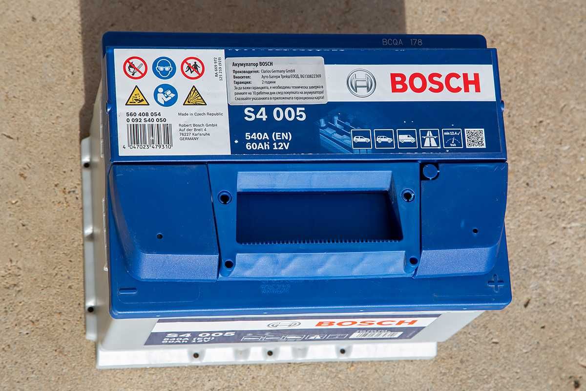 Акумулатор Bosch S4 Silver 60 Ah