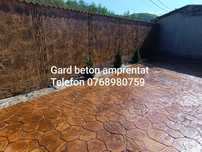 Beton amprentat de calitate superioară