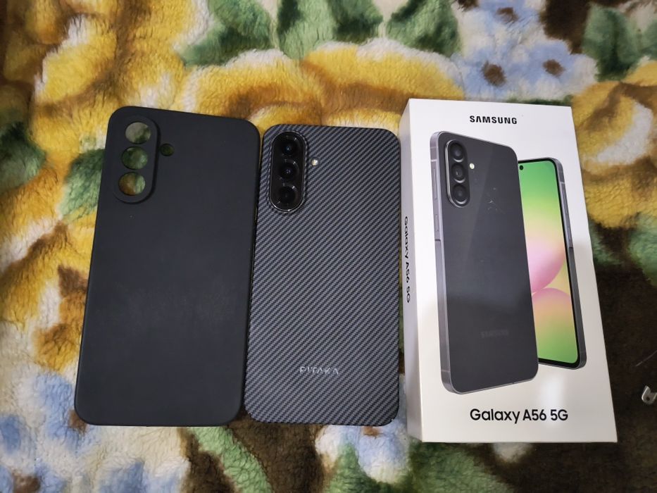 Samsung a56 5g. Пользовался неделю. Без царапин и осколков. В идеале.