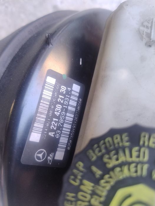 Pompa vacuum frână ploscă Mercedes S W221 originală 2005-2013
