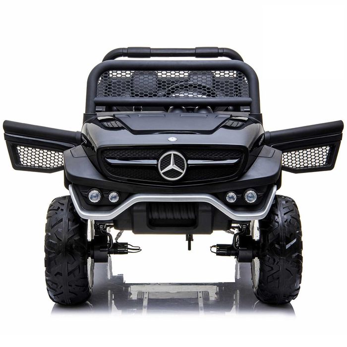 Masinuta electrica pentru 2 copii Mercedes UNIMOG 4x35W PREMIUM #Black