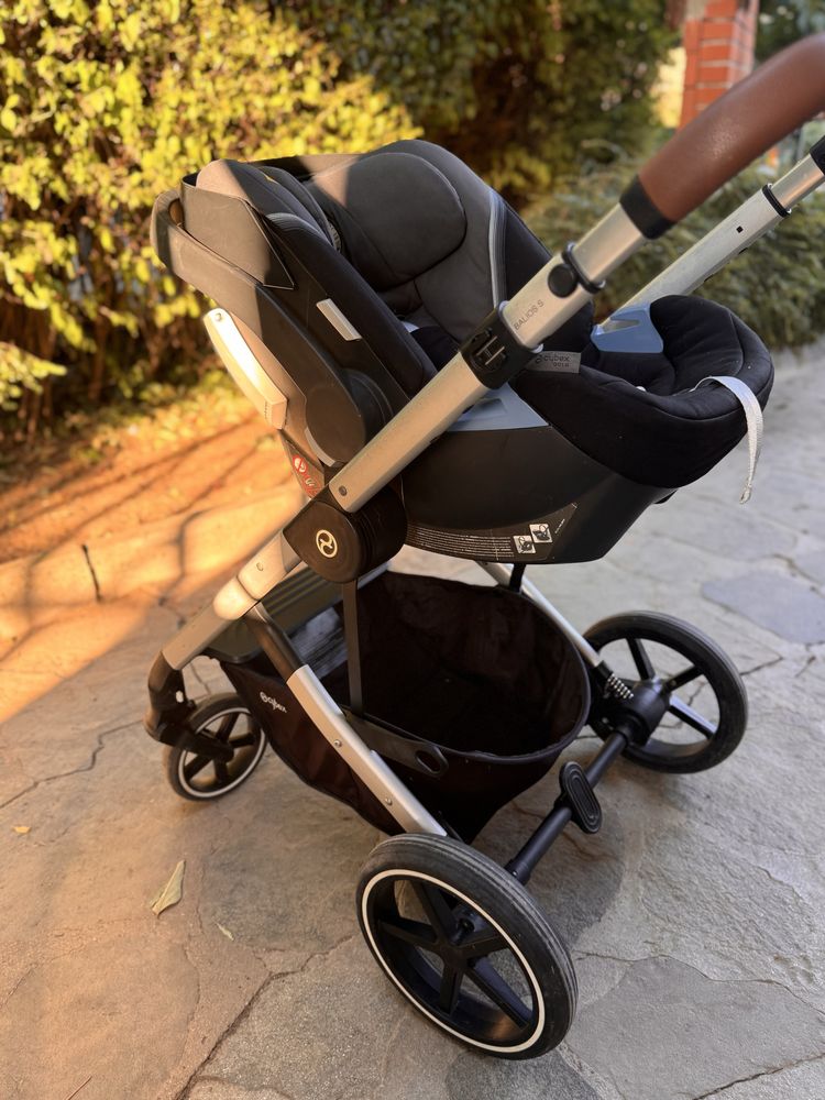 Детска количка Cybex Balios S 3в1 + чадър и дъждобран
