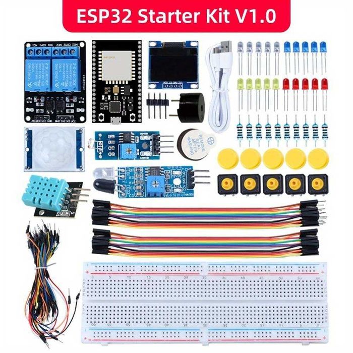 ESP32 Basic Starter Kit — идеальный старт в мир IoT и электроники!