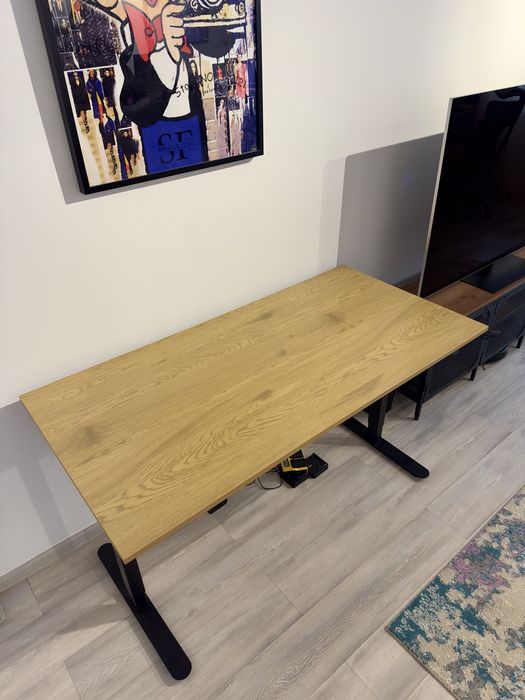 Biroul reglabil electric 70x140cm