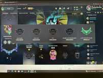 Emerald league of legends acc/ 126 skins
