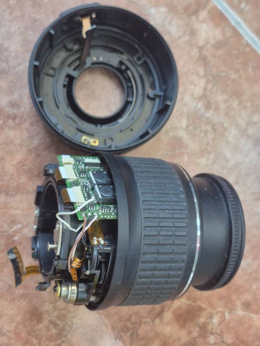 Obiectiv foto Nikon 18-55 pentru piese