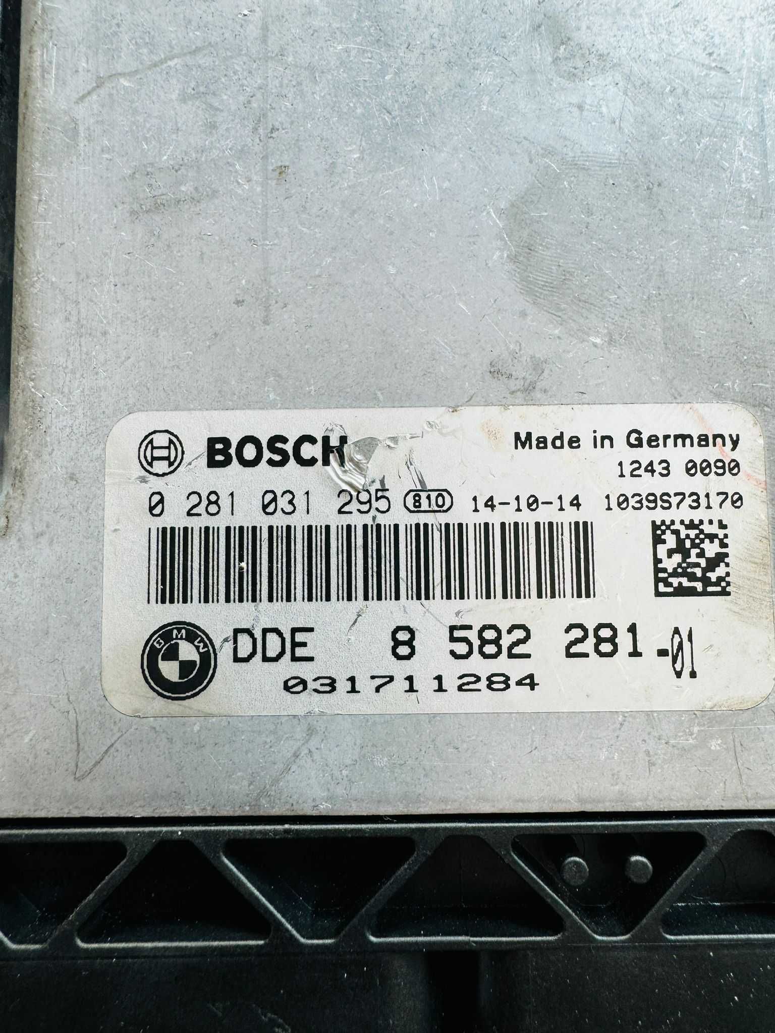 Calculator motor BMW 318D DDE8582281 0281031295 EDC17C50