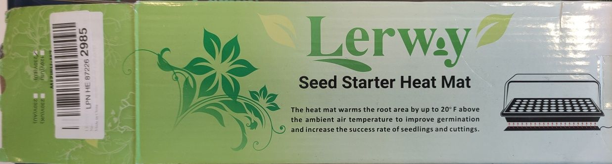 Covoraș electric cu încălzire pentru germinare și creștere plante