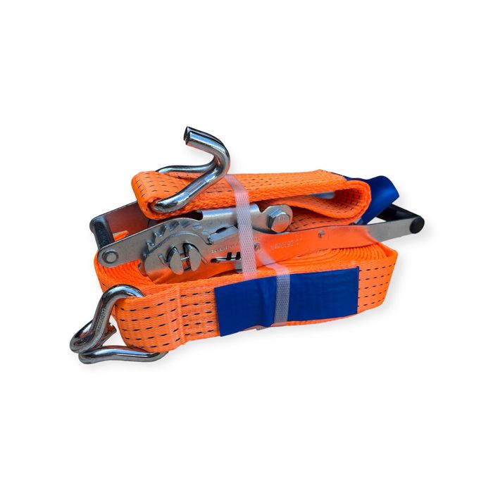 Chinga ancorare marfa 8m, Maner Ergo, 5 Tone, Latime 50mm, Portocaliu