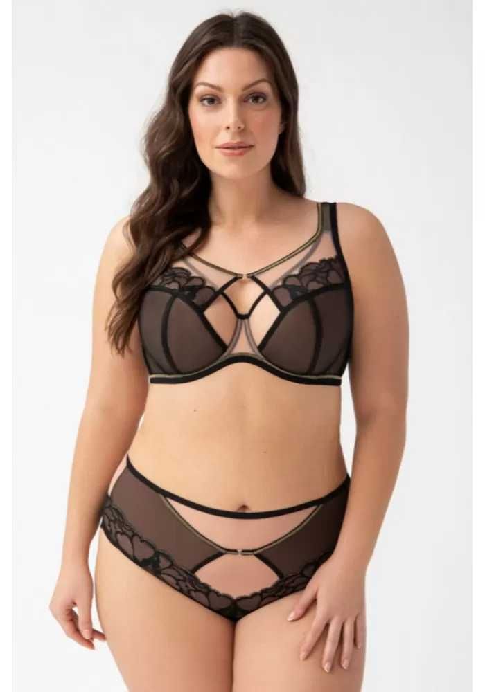 Сутиен с меки чашки в черен цвят K758 SAANVI Gorsenia