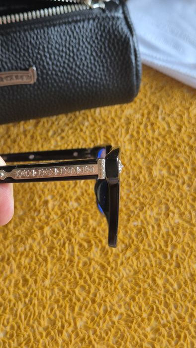 Очилa Chrome hearts със син филтър