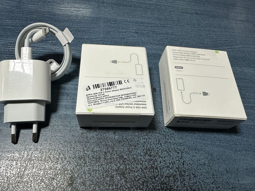 Оригинално бързозареждащо зарядно / Fast charger Type C iPhone 20W/25W