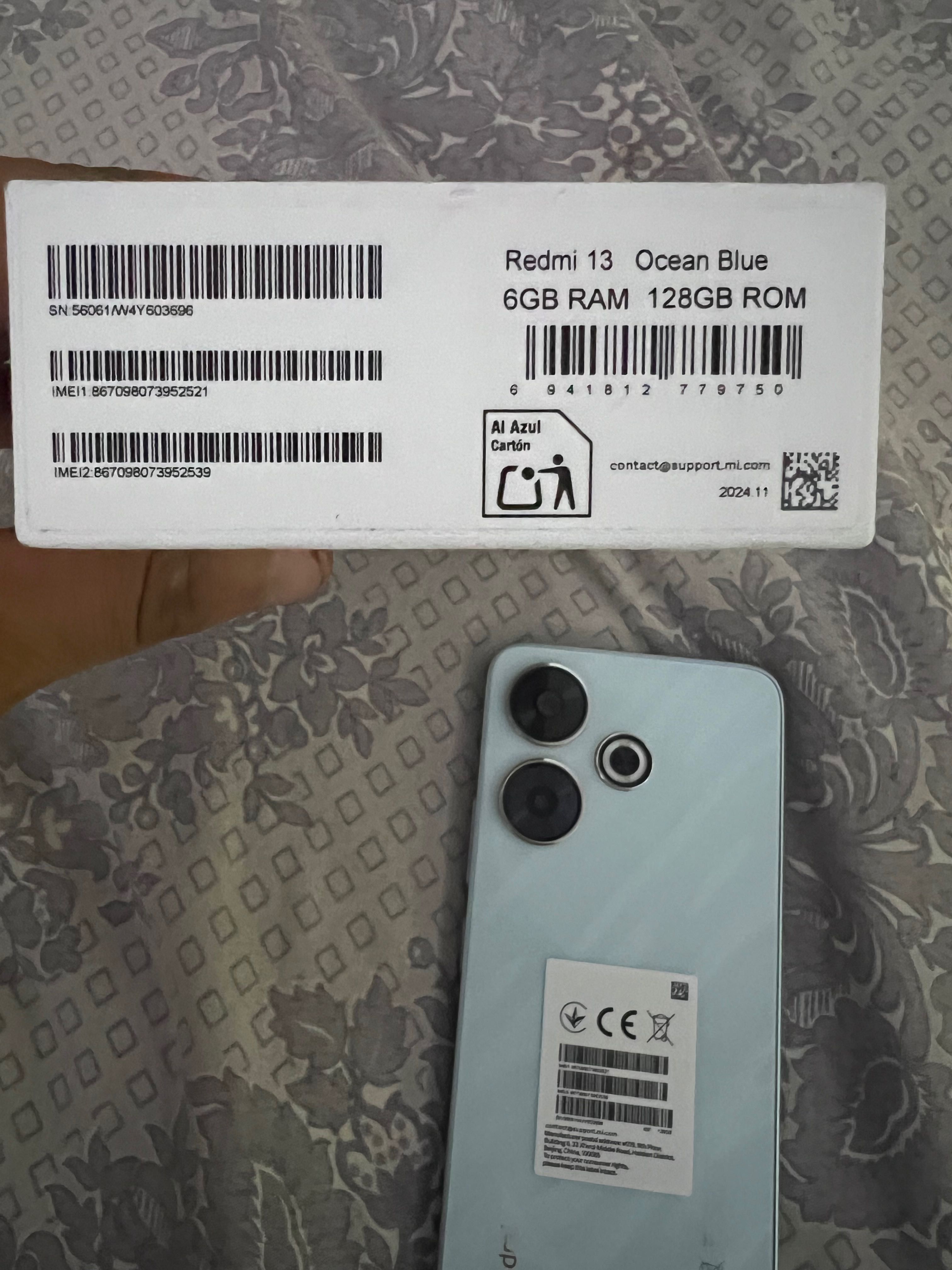 Чисто нов /Xiaomi Redmi 13/ 128GB/ 36 месеца гаранция