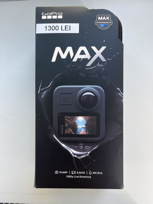 GoPro Max 360 Produs Nou Sigilat