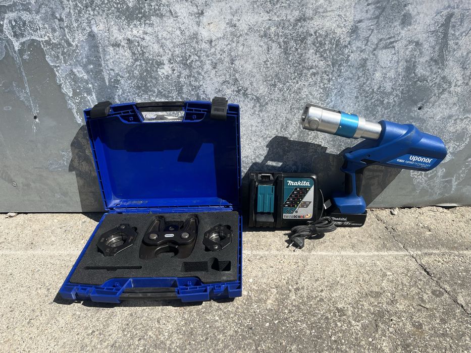 Presa de sertizat Uponor UP110 + bacuri Viega 42 54 Klauke Makita 18v