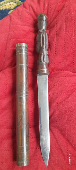 Cuțit cu teaca războinic Massai