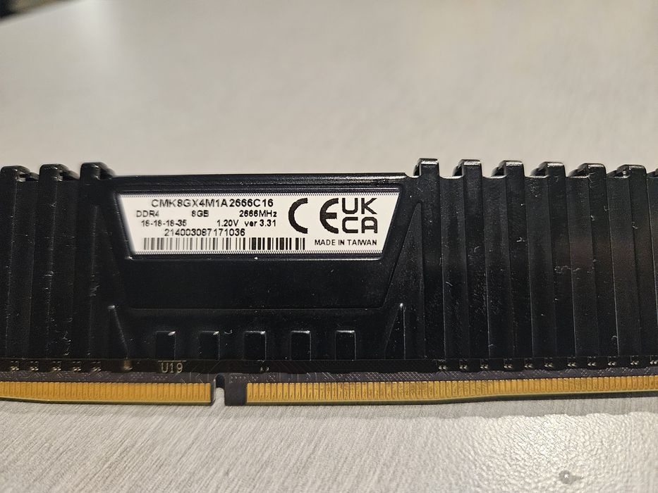 DDR4 8 GB Vengeance