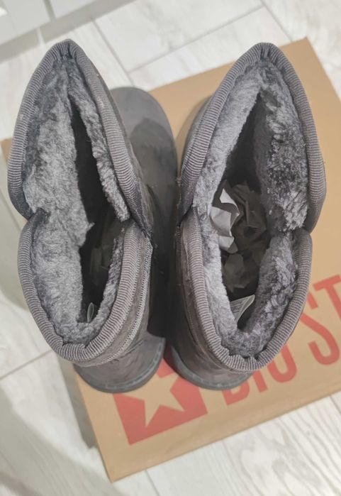 Cizme scurte UGG Big Star cu logo, mar. 37, noi