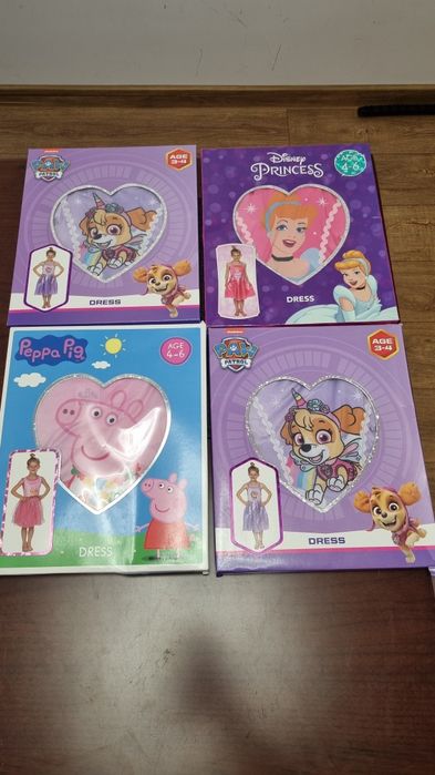 Rochite Peppa pig, Paw Patrol si Cenusareasa