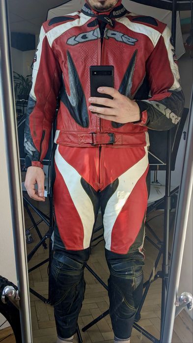 Costum/combinezon moto full piele Spidi - marime 54