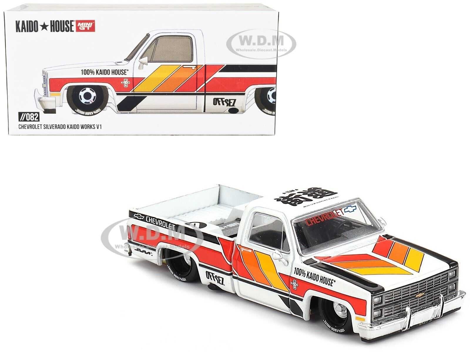 Macheta Chevrolet Silverado Kaido Works V1 1:64