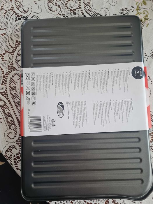 Тава за готвене с улеи