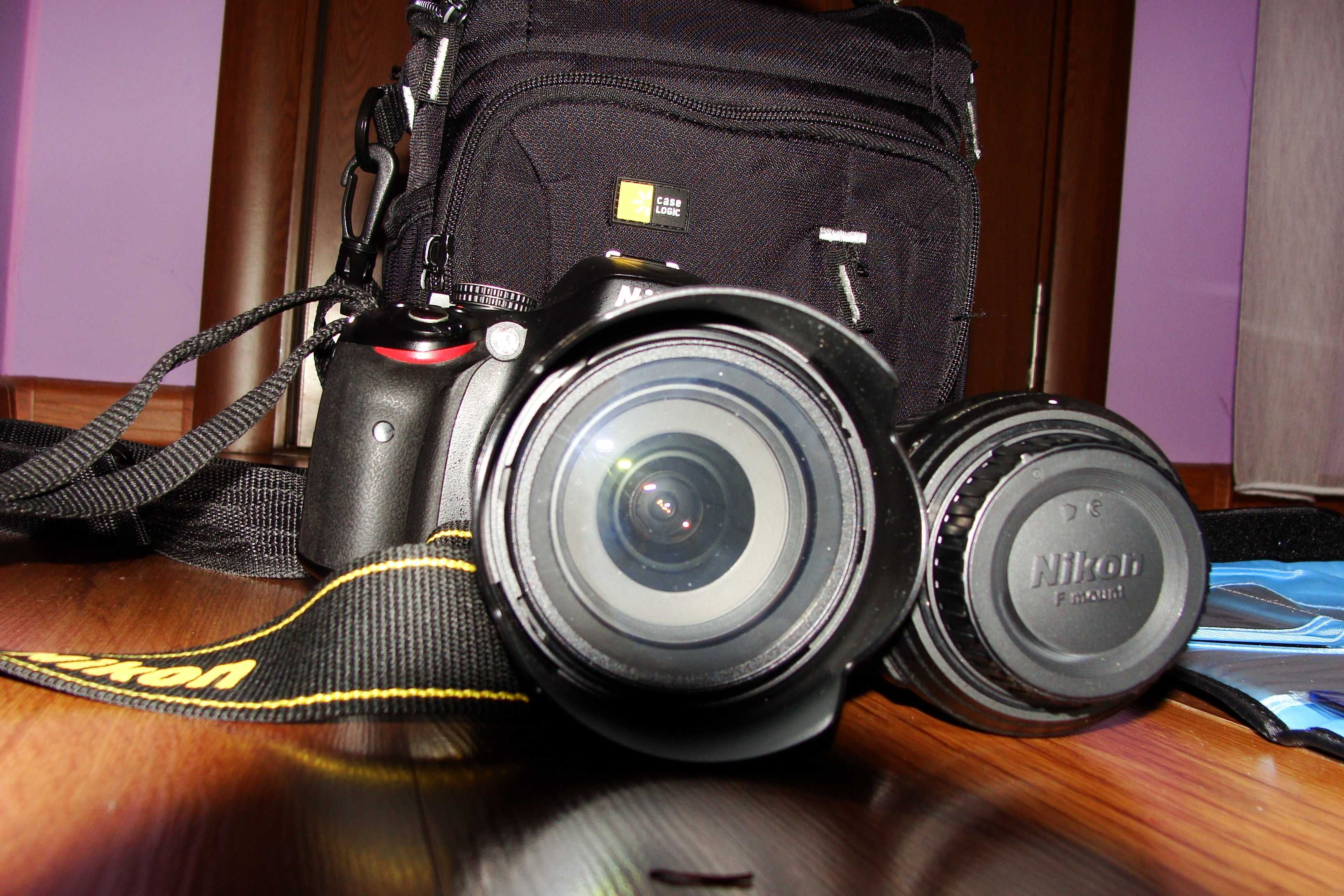Nikon D5100 Китов обектив + 18/105 перфектен и много запазен