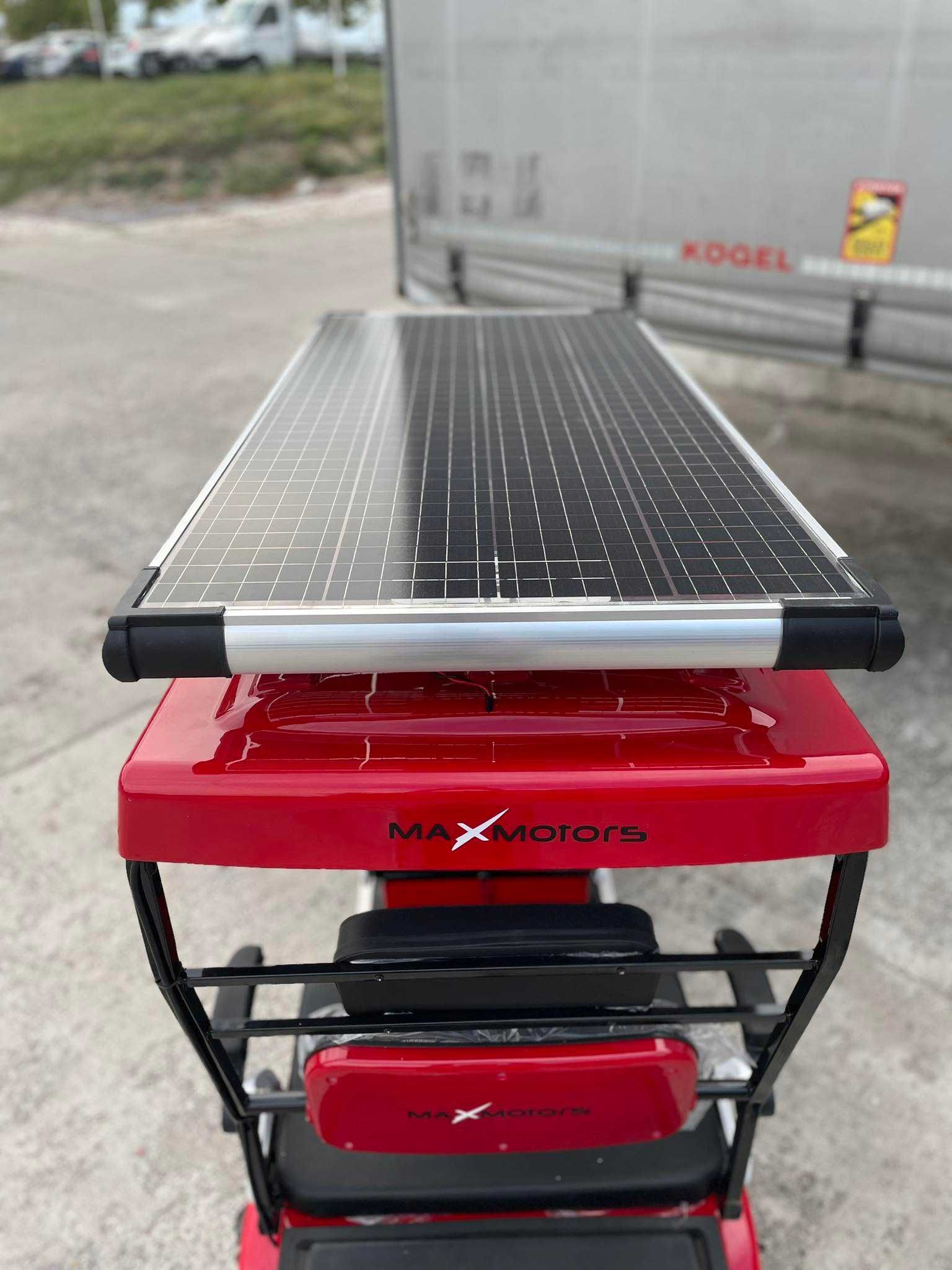 Електрическа Четириколка Със СОЛАРЕН ПАНЕЛ CARGO LUX SOLAR 1500W/60V