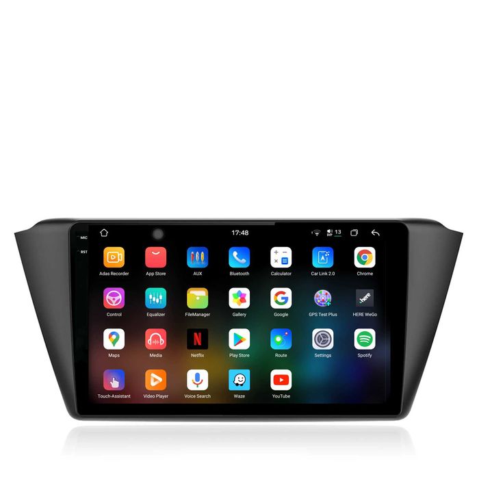 Navigatie Dedicata Skoda Fabia (2014-2019), 9Inch, Bluetooth, CarPlay