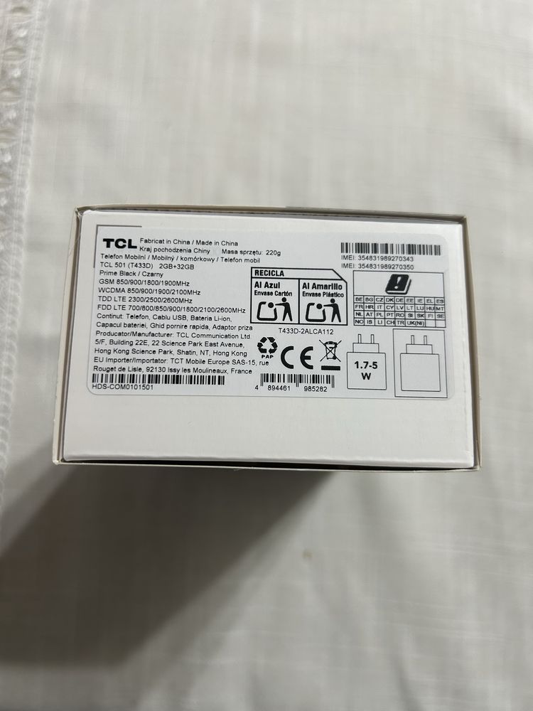 Telefon Tcl 501 nou