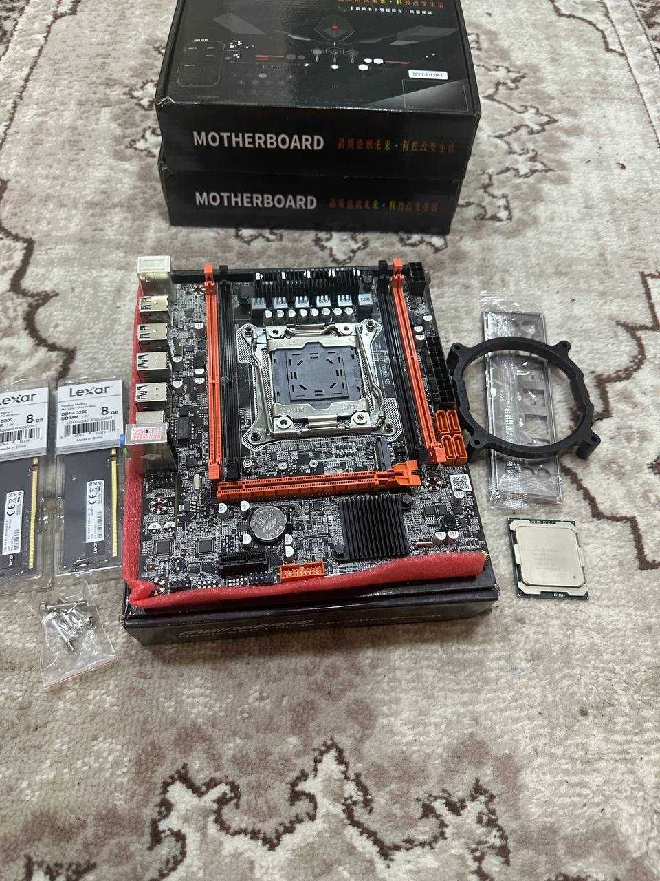 Новый комплект x99 + 2650v4 + 16gb DDR4