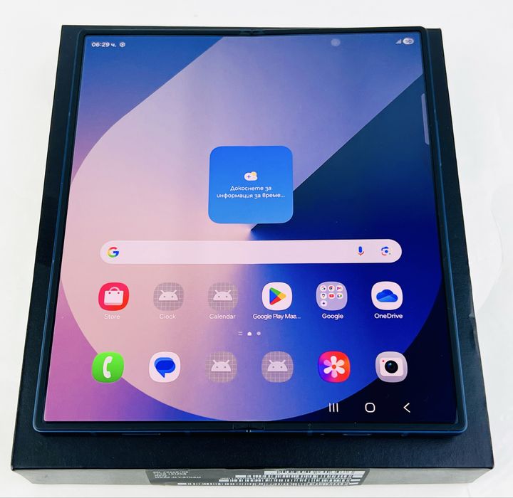 Samsung Galaxy Z Fold 6 5G 512GB 12RAM Navy Отличен! Гаранция!