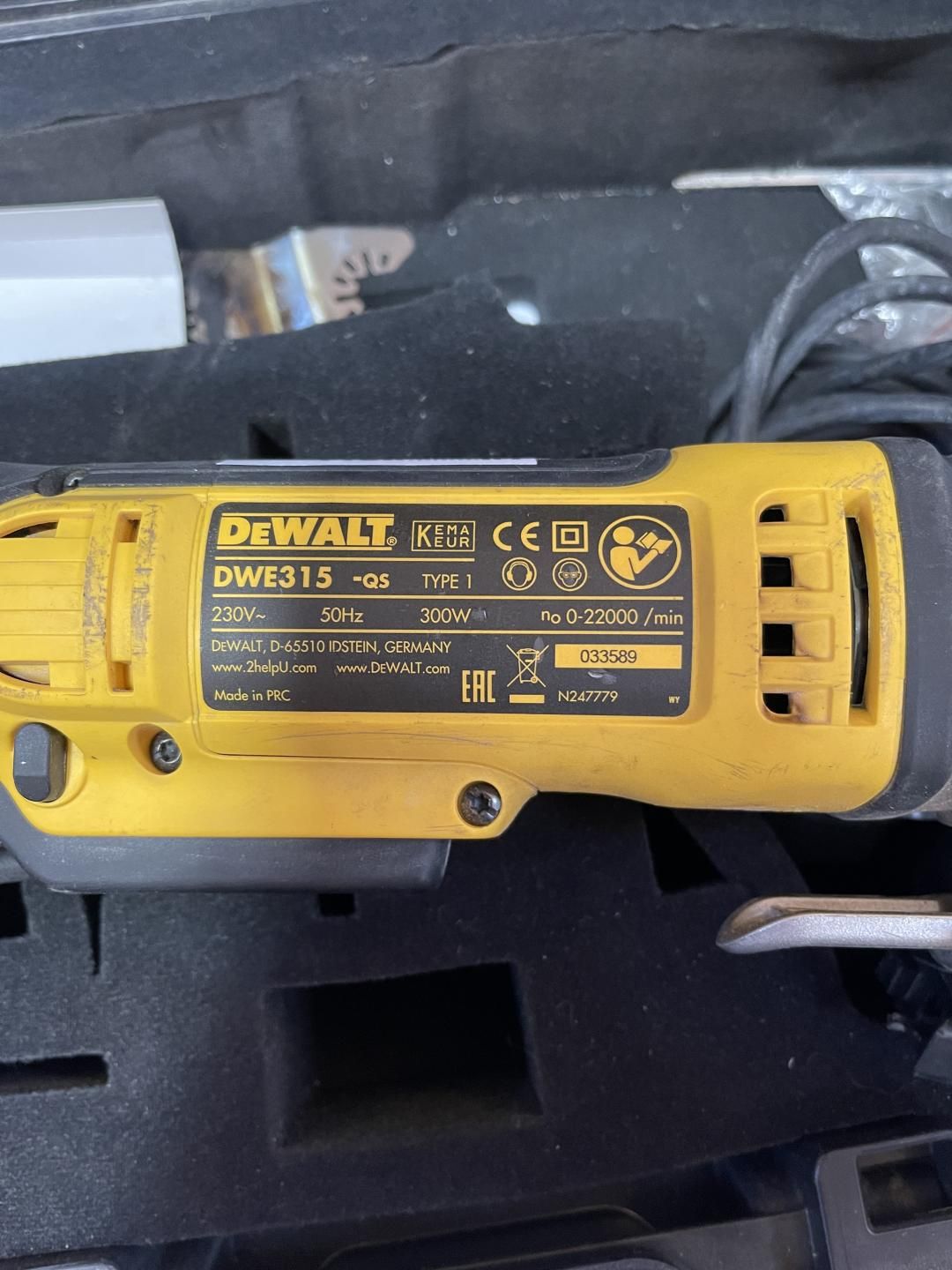 Scula electrica multifunctionala,DWE315KT, DeWalt, -P-