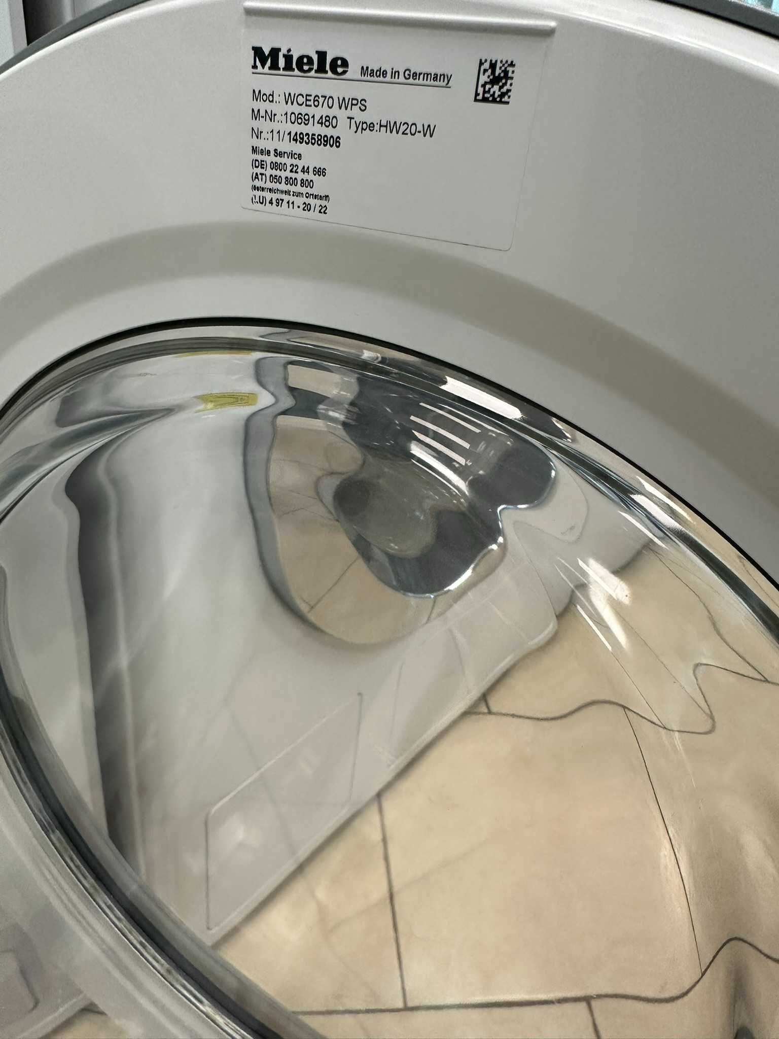 Пералня Miele WCE670, 9 кг, 1400 об/мин, Wifi Connect,