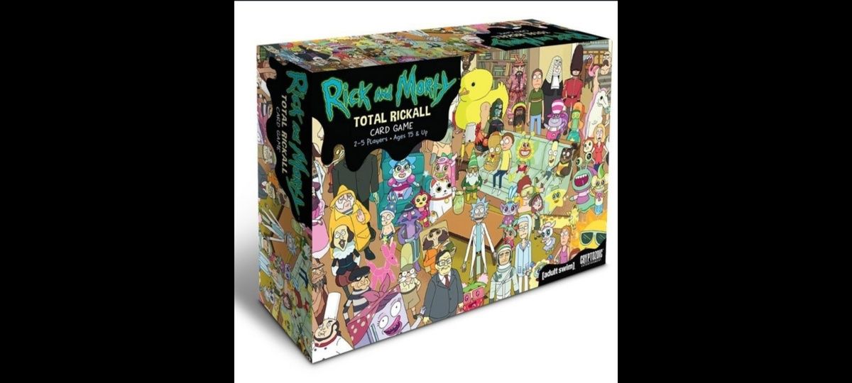 Rick and Morty Total Rickall joc de cărți divertisment