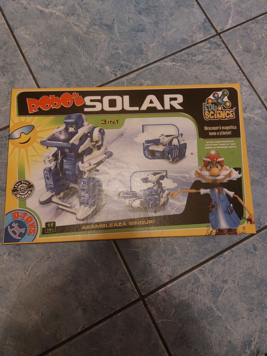 Jucarie Robot solar 3 in 1 de la D-Toys -Nou