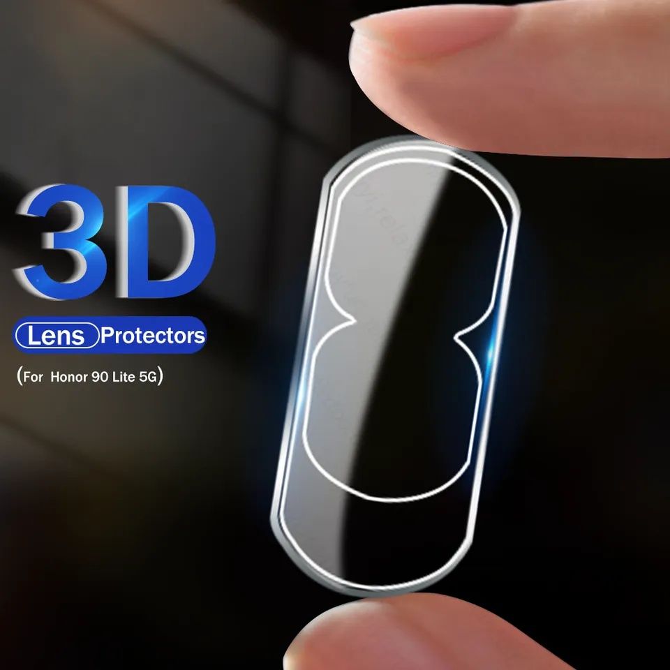 Honor 90 / 90 Lite / 3D 9H Стъклен протектор за камера