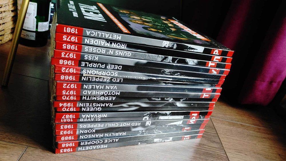 Planet Metal. Колекция от рок и метъл музикални книги.