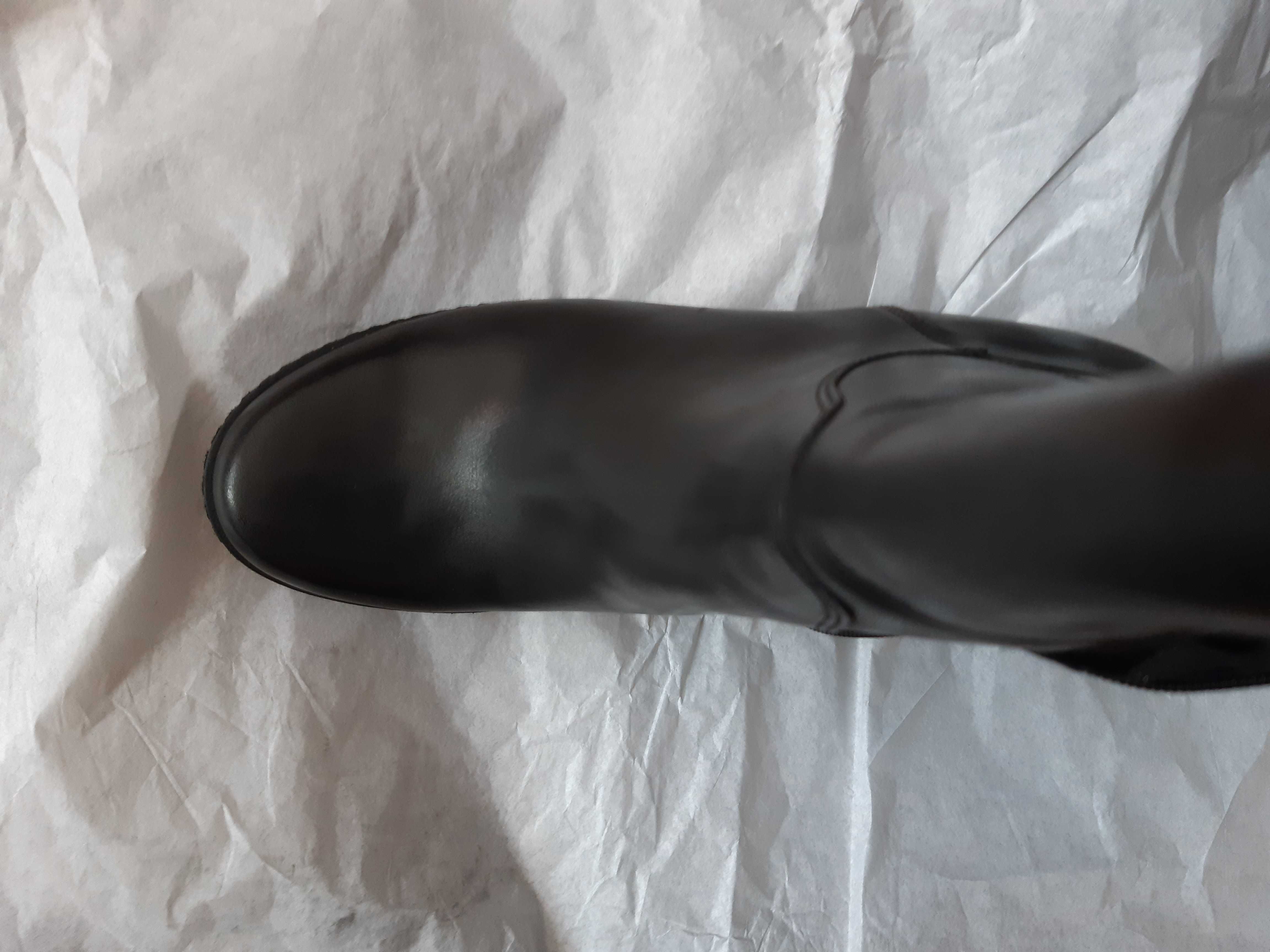 Botine Fabio Lenzi, noi, mar. 36, piele