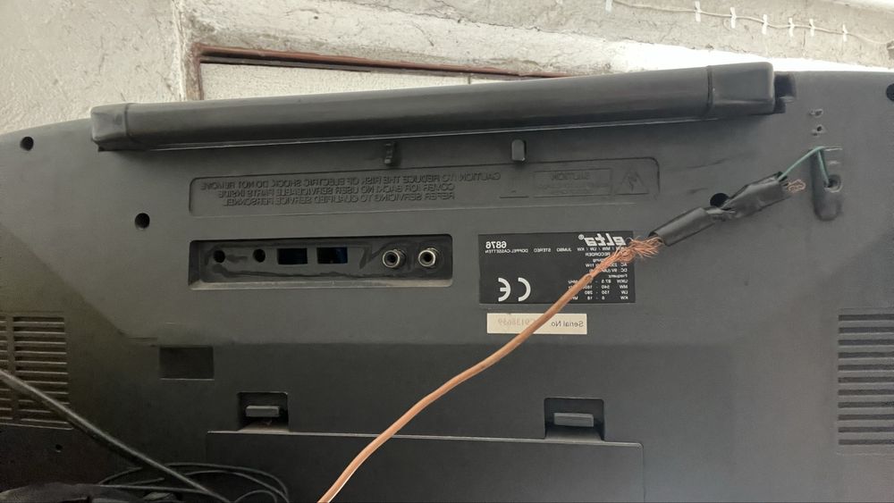 Radiocasetofon vintage Elta Jumbo Stereo –dublu deck, USB, AUX, radio