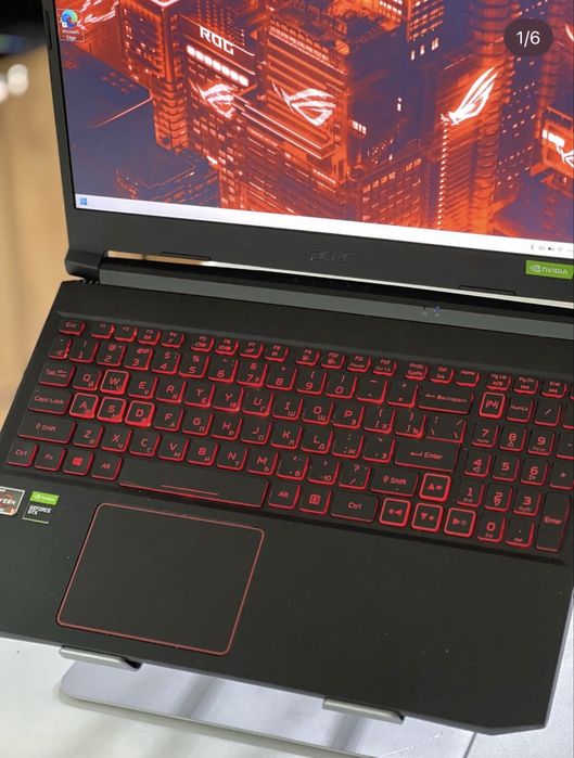 Acer NITRO 5 | Ryzen 5 5600H | ОЗУ 16Gb | GTX 1650