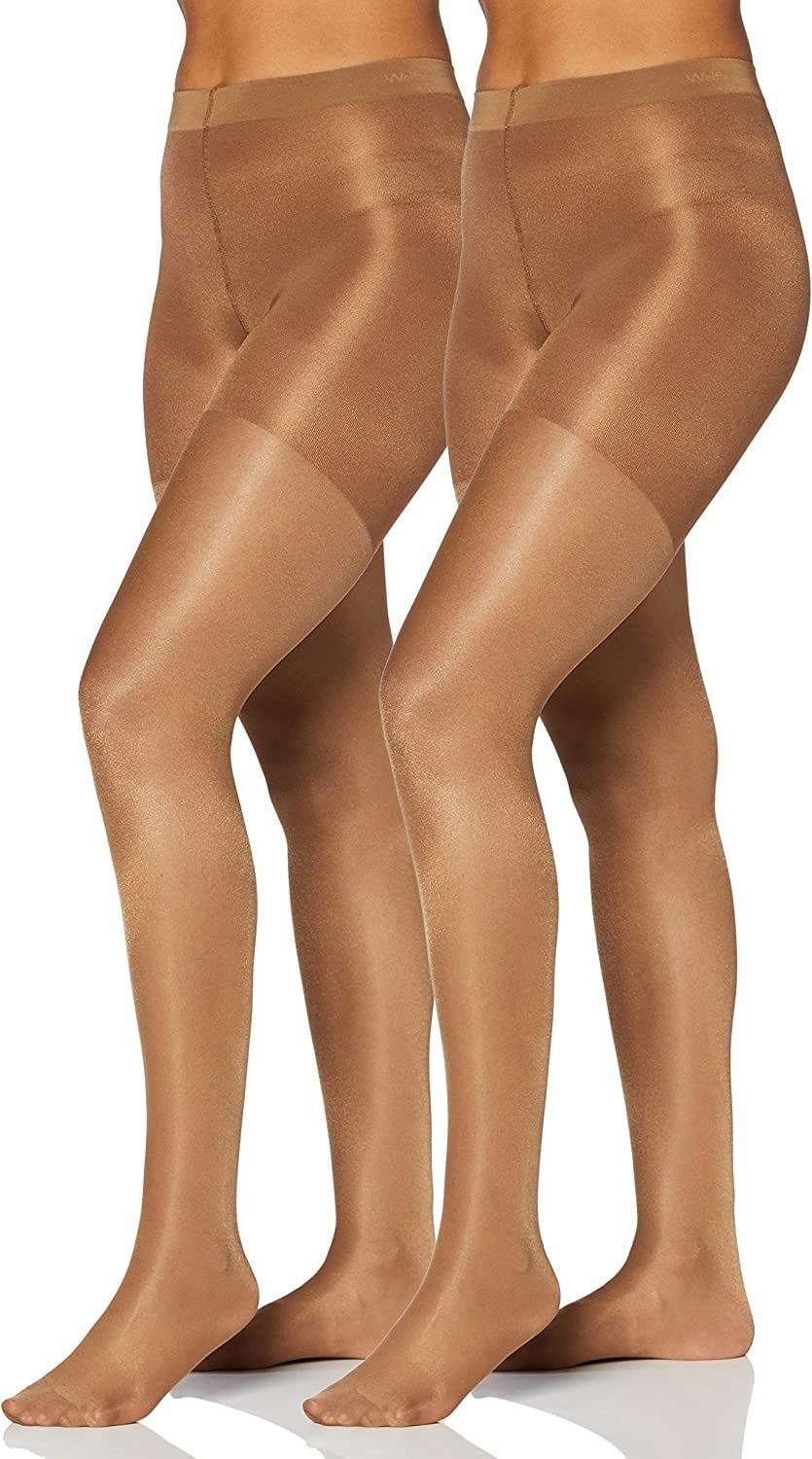 Set 2 buc dresuri colanți satin cu modelare Iris & Lilly by Wolford