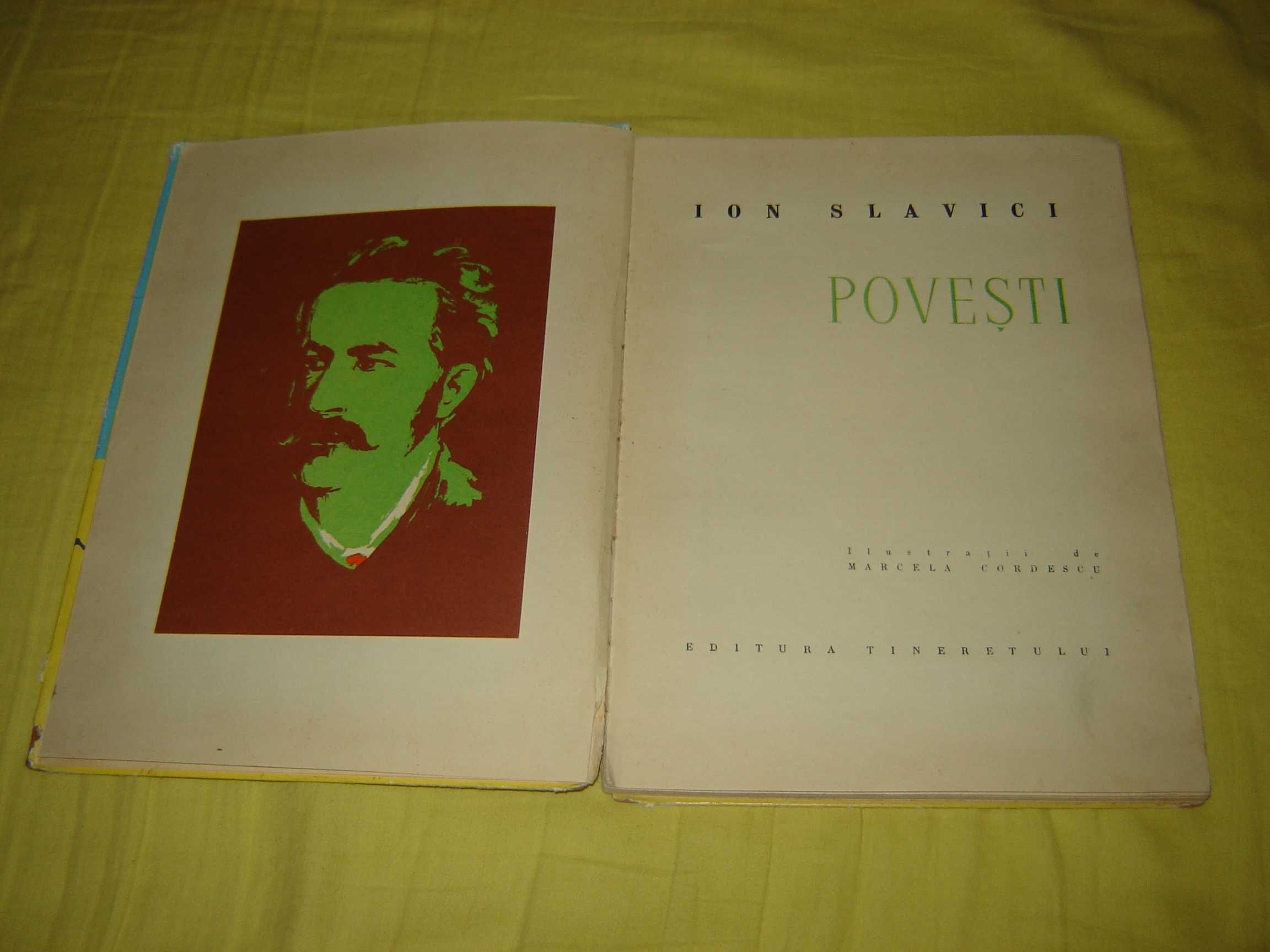 Carte copii Povesti Ioan Slavici 1960 Editia I