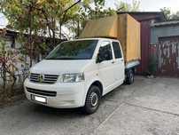 Vw Volkswagen Transporter T5 Doka 2.5 TDI Diesel 2008 6 locuri + bena
