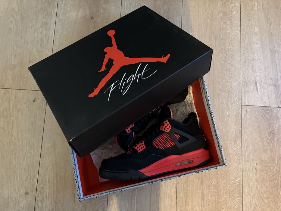 Air Jordan Retro 4 Red Thunder