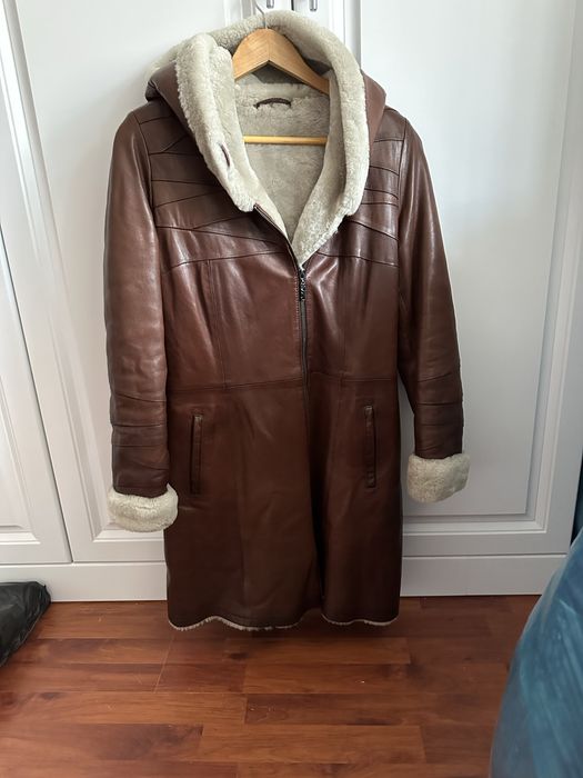 Дубленка натуральная зимняя