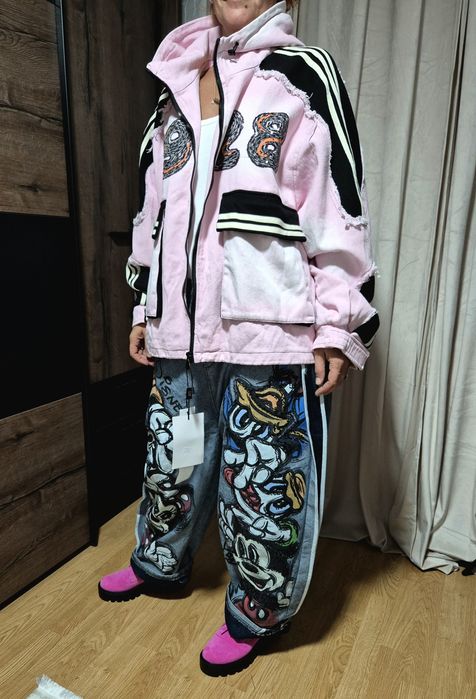 Geaca denim model coreean in voga